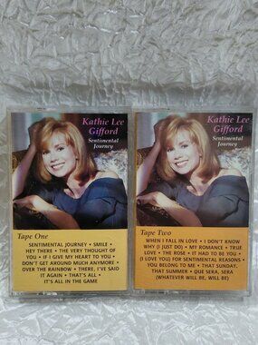 Kathie Lee Gifford Sentimental Journey Music Cassette 1992 Warner Special Produc